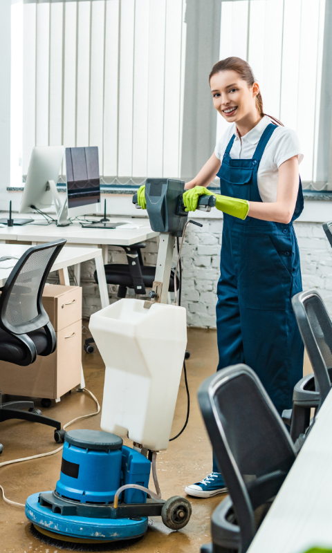 Büro_Reinigungskraft