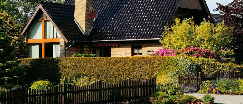 Gartenhelfer für das Hecke schneiden