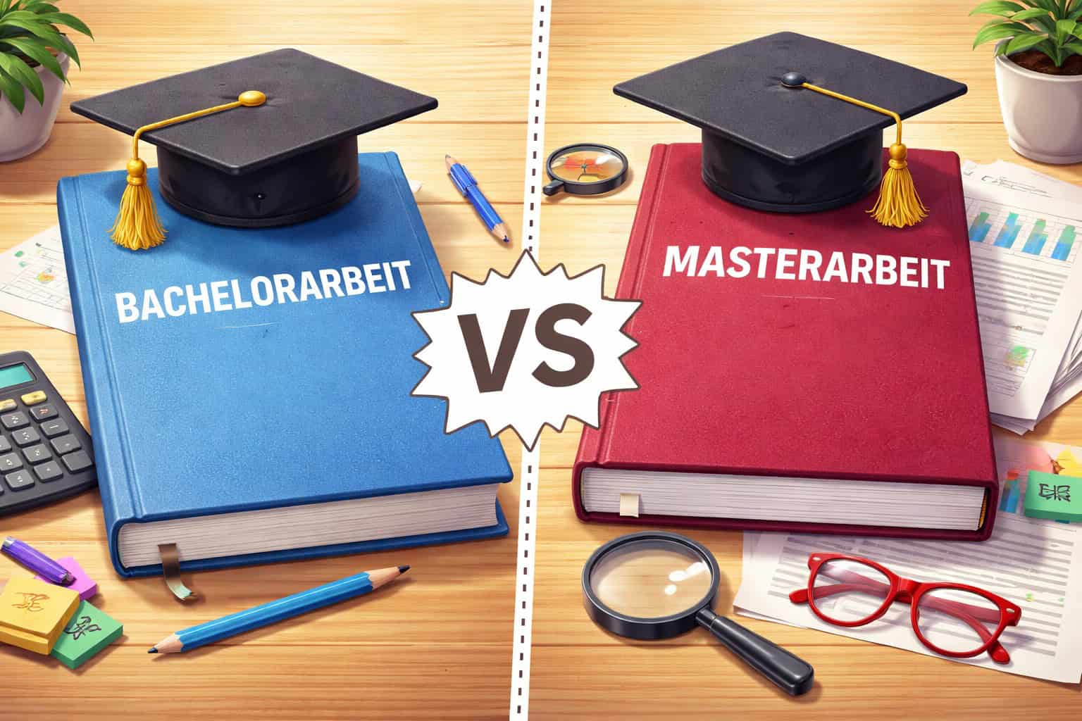 Bachelor- vs Masterarbeit
